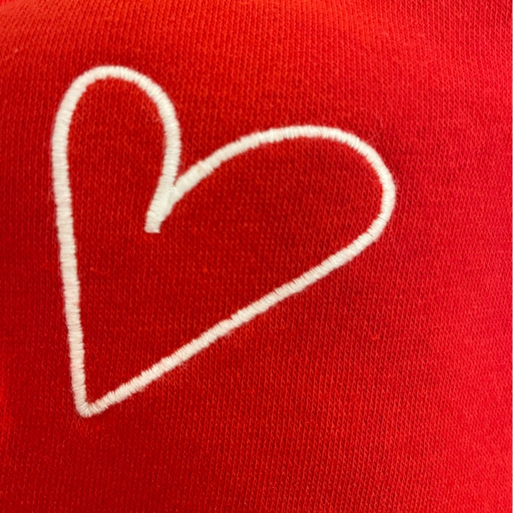 Girls Valentine Sweatshirt - Picture 4 of 4